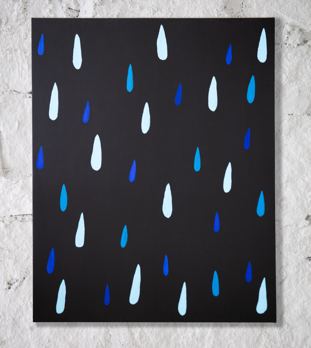 'Rain'  48" x 60 "